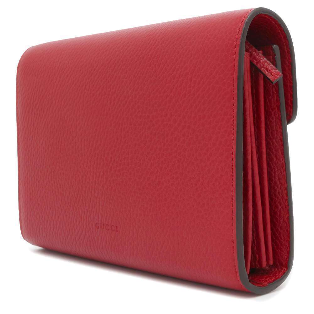 Gucci Chain Wallet Leather Bag Dionysus Shoulder
